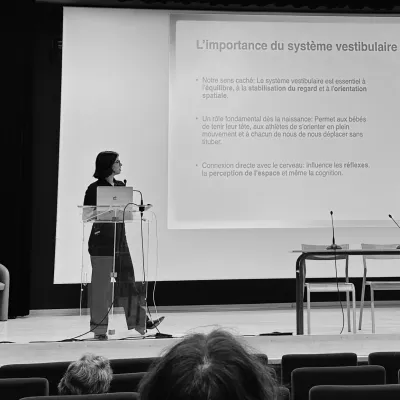 Presenting on the vestibular system